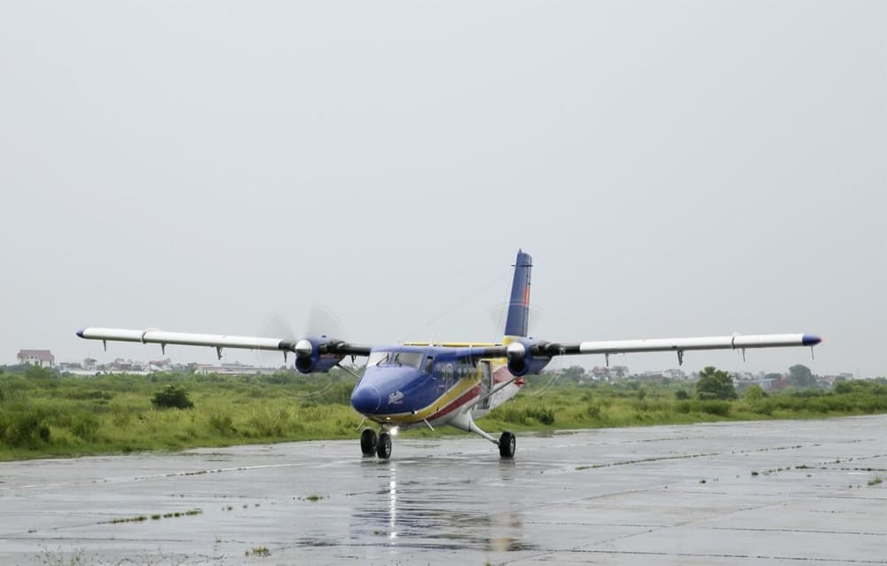 S&acirc;n bay Kiến An c&oacute; chiều d&agrave;i đường băng 2.400m, đủ sức đ&oacute;n c&aacute;c m&aacute;y bay qu&acirc;n sự lớn nhất của Việt Nam (Nguồn: B&aacute;o Hải qu&acirc;n Việt Nam)